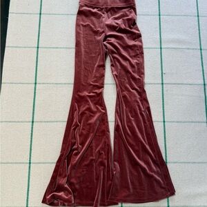 Forever 21 Velvet Flare Pants